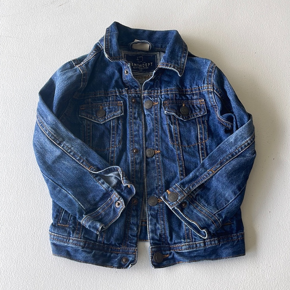 Zara boys denim department jean jacket